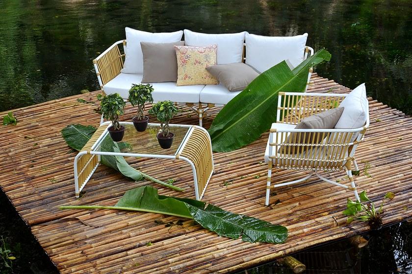 cbdesign 3-местный садовый диван из синтетического волокна Yoko N141n2 - Вид №2