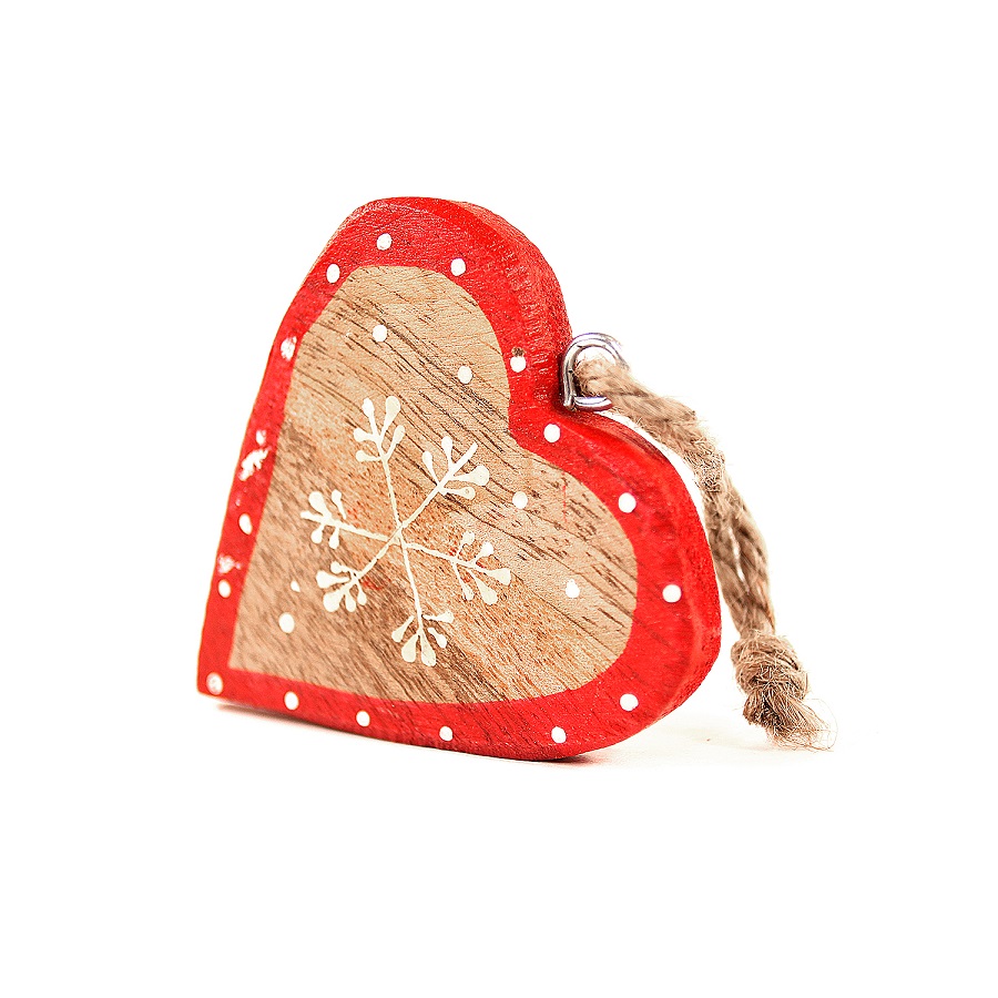 Украшения подвесные Stars/Trees/Hearts, деревянные, в подарочной коробке, 30 шт Enjoyme ENNY0008 - Вид №5