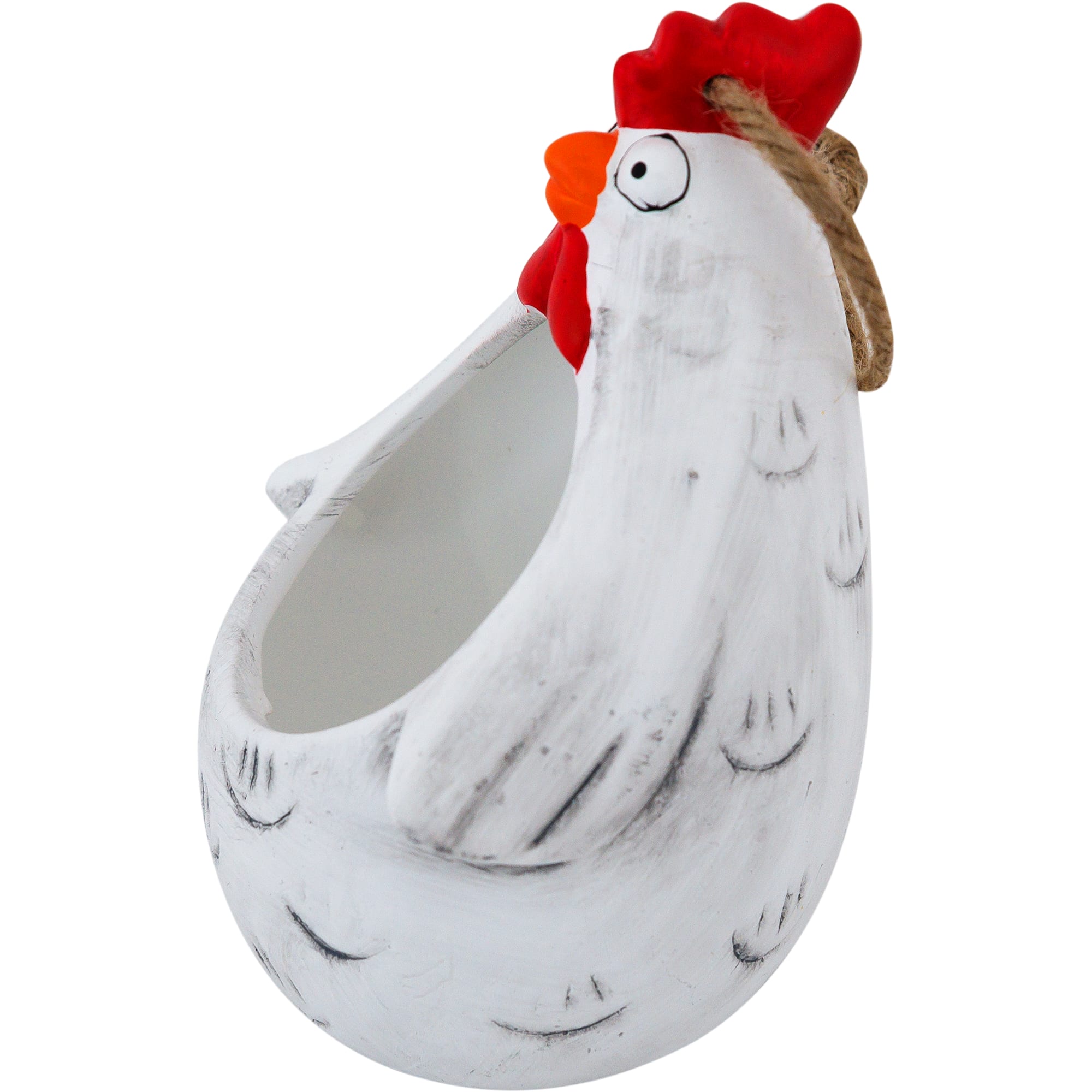 82056883 Кашпо-кактусник 10.5x10x14 см v0.15 л керамика белый Santreyd  - Вид №1