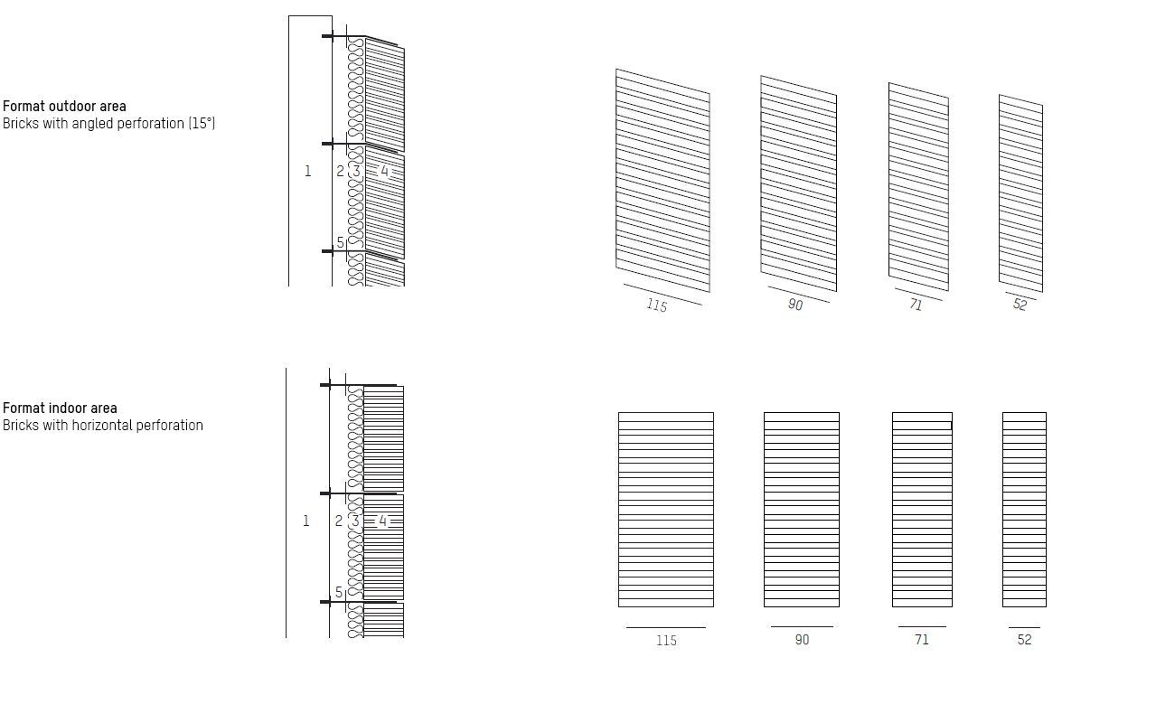 Кирпичная кладка GIMA ACOUSTIC BRICKS ARCH-00052073 - Вид №5