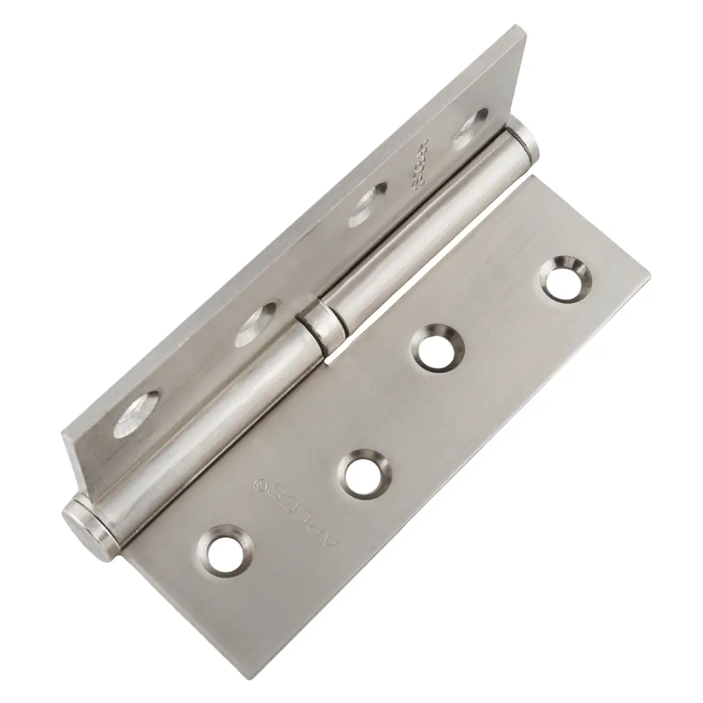 Петля левая Apecs 100x70x3 мм сталь цвет белый никель STLM-2059731 - Вид №1