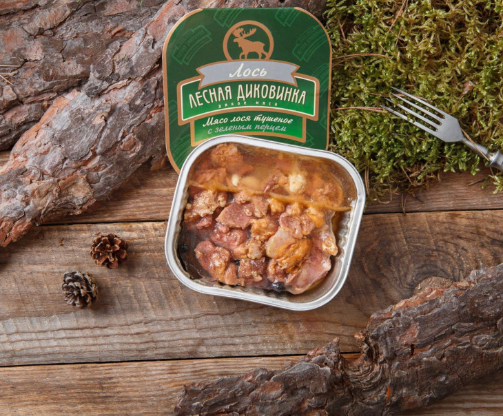 3341 Тушеное мясо лося с зеленым перцем (ламистер) Вкусляндия  - Вид №1