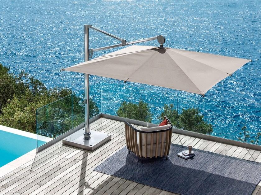 Ethimo Регулируемый квадратный зонт с боковой стойкой Freedom Omfdre0 - Вид №1