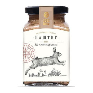 Паштет из печени кролика Медовый дом ферма