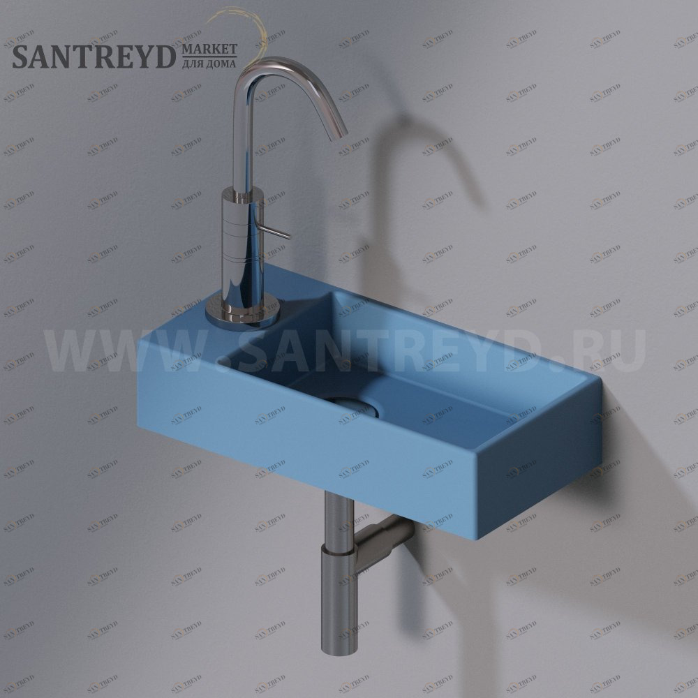 L319T0R1V3.141 Подвесная раковина настенная прямоугольная A. e T. Italia ACQUAFREDDA AeT ITALIA