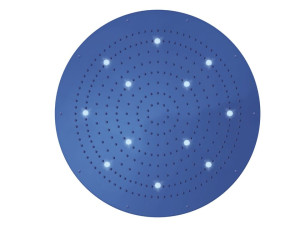 Хромотерапия латунная насадка для душа с фиксированной струей