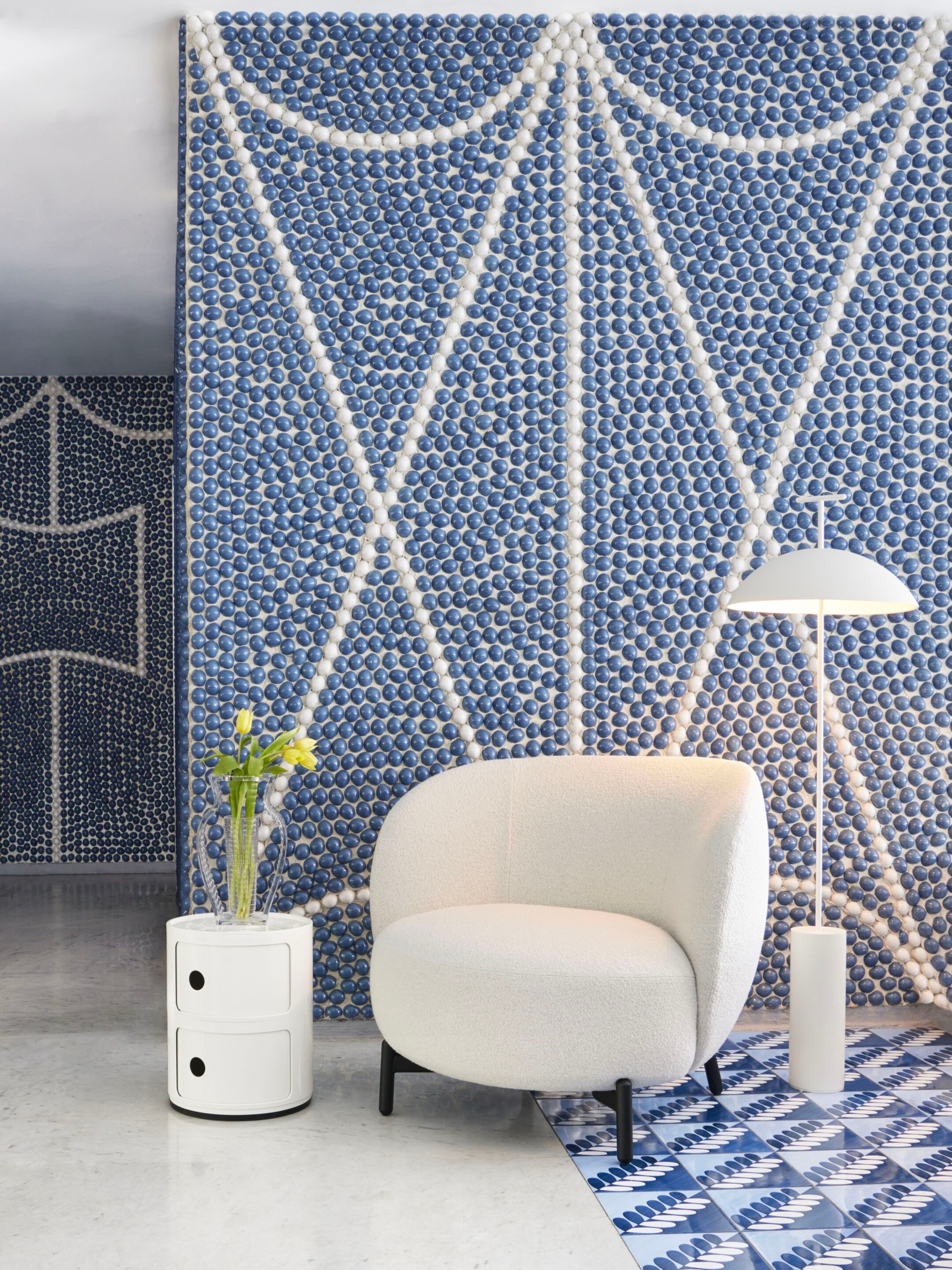 Стальной Dimmable светодиодный торшер Kartell Geen-A ARCH-00131757 - Вид №11