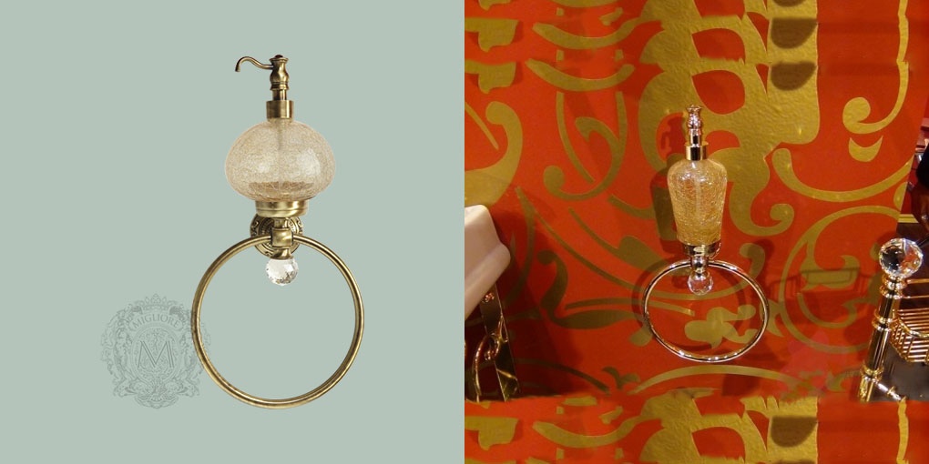 ML.CRS-60.226.DO Кольцо с дозатором мыла Migliore Cristalia Swarovski  - Вид №2