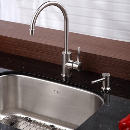 KBU12-KPF2160 Мойка кухонная прямоугольная Krausru  - Вид №14