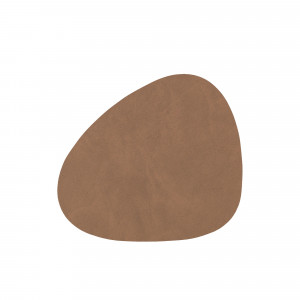 981184 NUPO brown подстаканник фигурный 11x13 см, толщина 1,6 мм;LIND DNA
