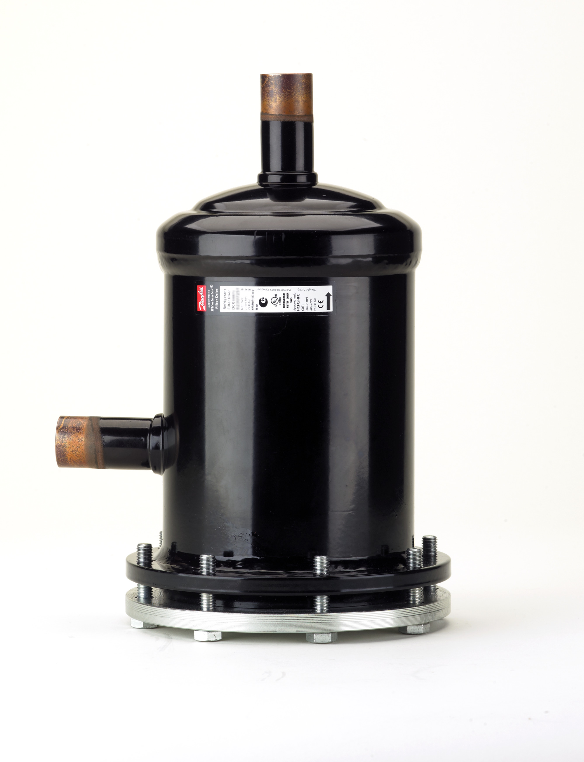 Danfoss DCR — Корпус разборного фильтра, с медными штуцерами под пайку Корпус фильтра DCR 023U7261  - Вид №1