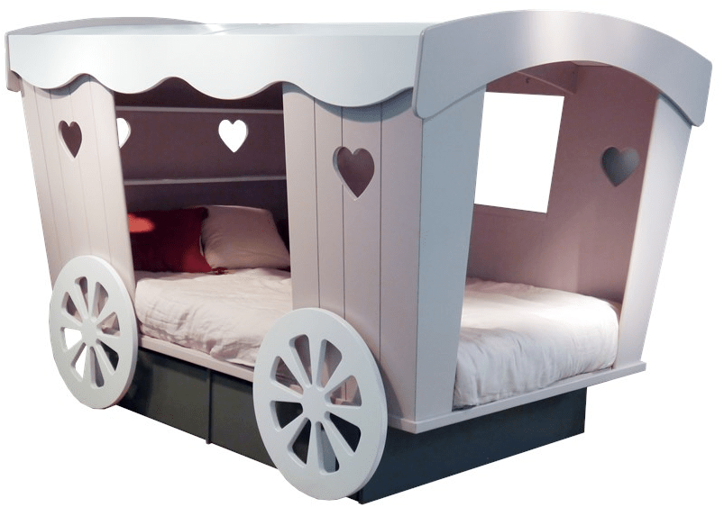 Mathy by Bols Полуторная односпальная кровать из МДФ Lits creatifs sun-id-1514575 - Вид №2