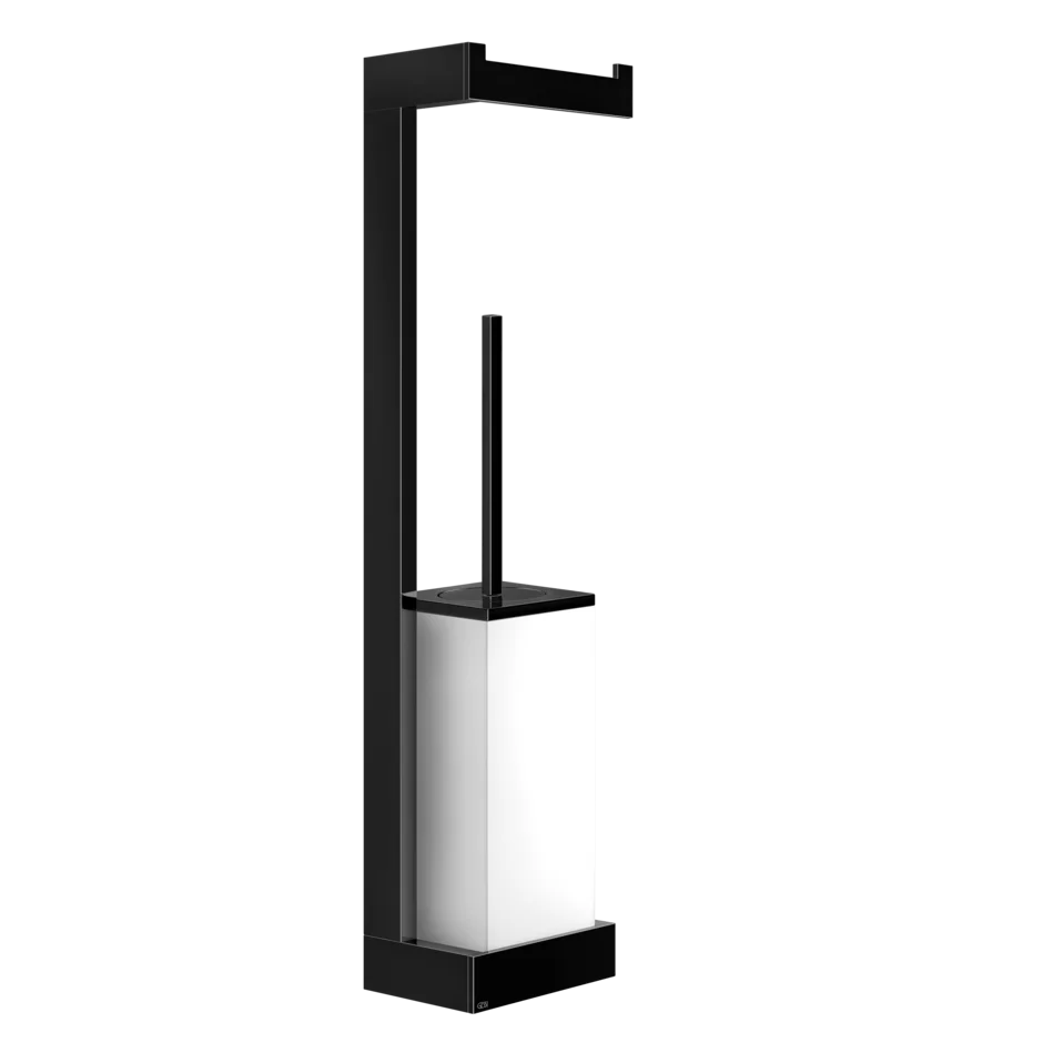 Держатель щетки-держатель рулона бумаги 20867 706 Gessi Inverso ЧЕРНЫЙ МЕТАЛЛ PVD 20867706