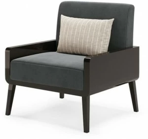 PRADDY Кресло из ткани с подлокотниками  Ml225