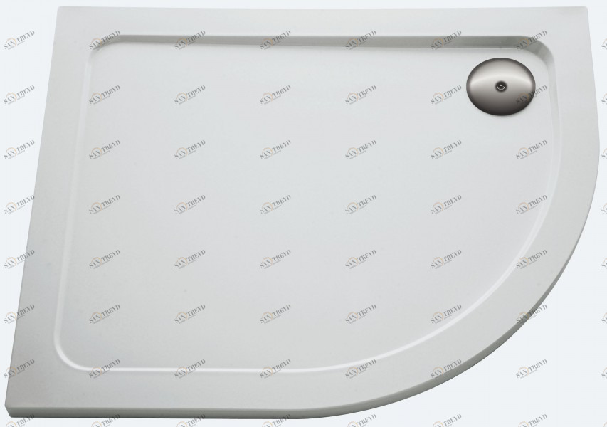 E62466-00 Полукруглый душевой поддон, левый Jacobdelafon FLIGHT Santreyd