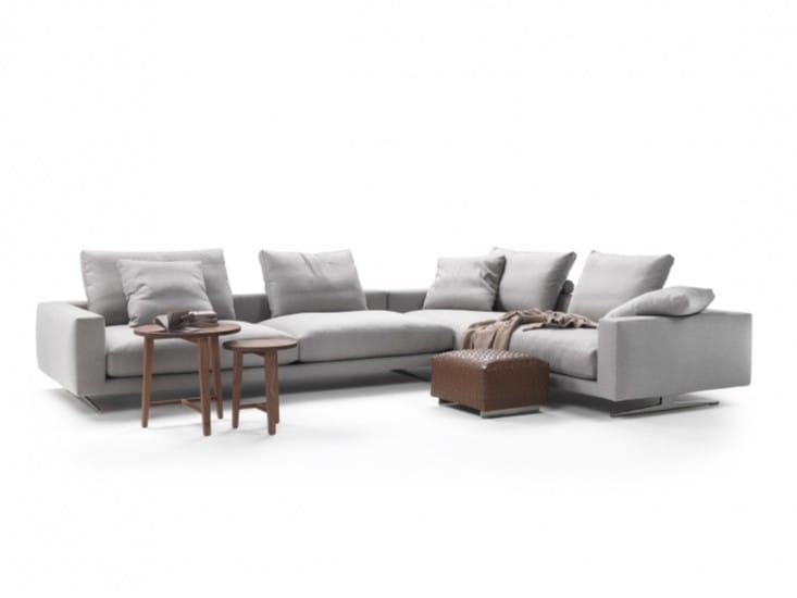 Угловой диван из ткани Flexform CAMPIELLO ARCH-00130476