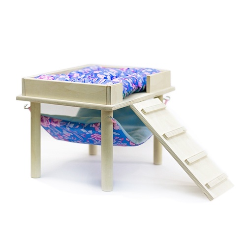 ПР0046021 Терраса для грызунов для морских свинок 30х25х23см DoradoWooD 