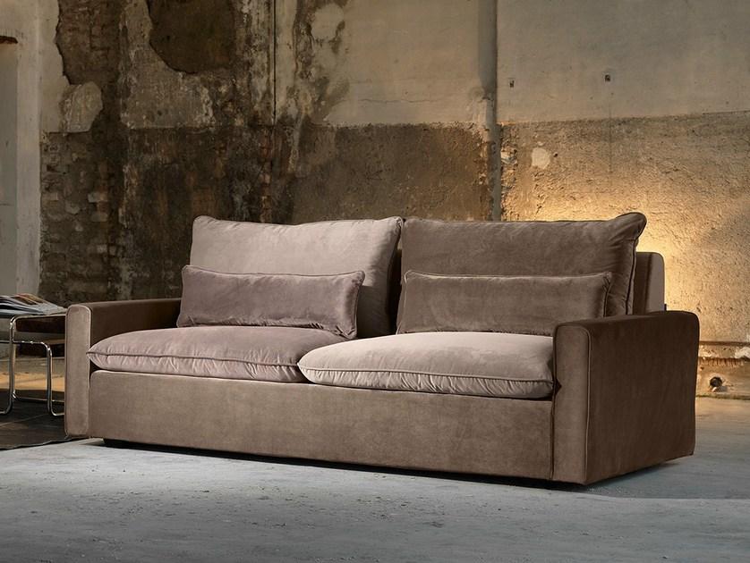 Domingo Salotti 3-х местный тканевый диван с шезлонгом Henri sun-id-1409343 - Вид №1