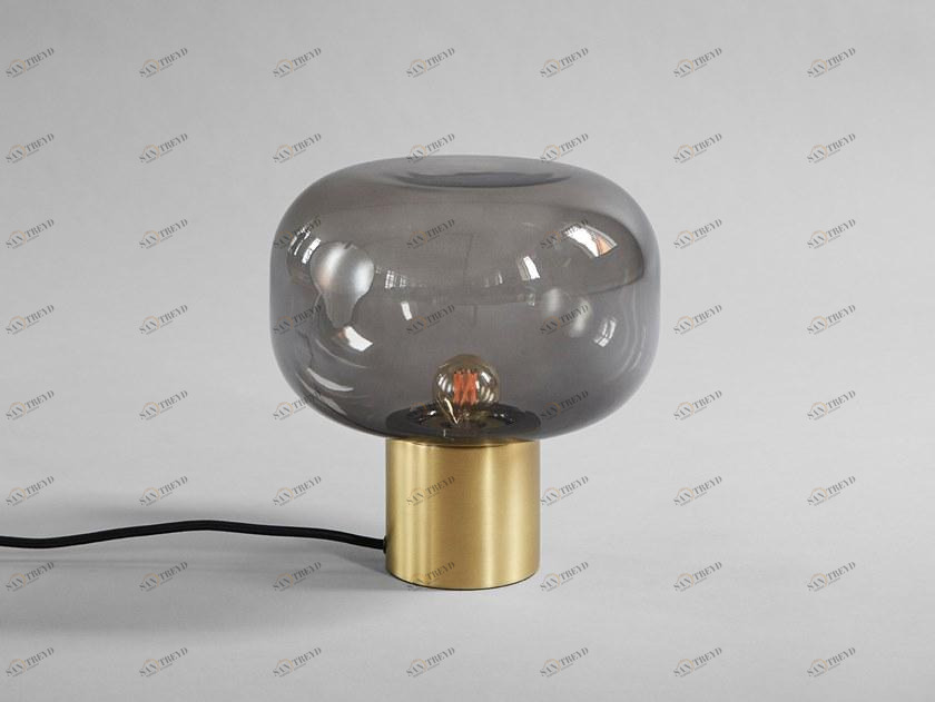 101 Copenhagen Настольная лампа из латуни и стекла Mushroom 010088