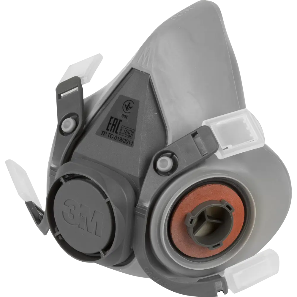 Респиратор 3М 6200 с двойными фильтрами 3M STLM-2170186