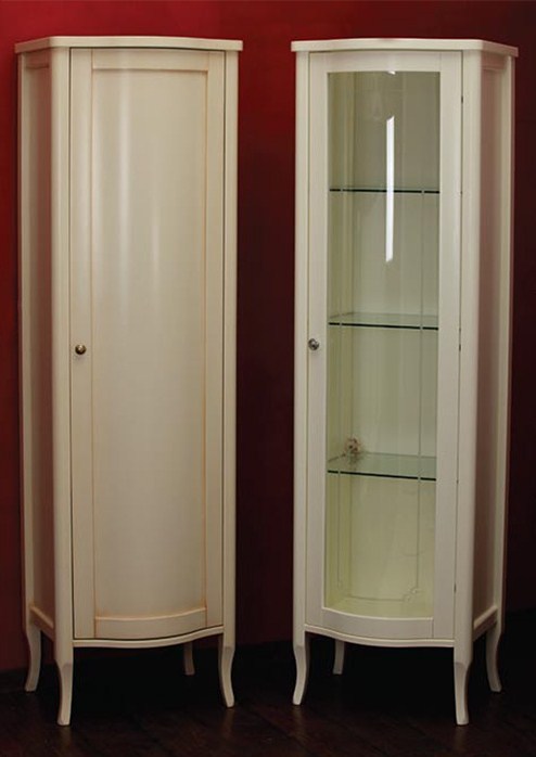 Витрина MIGLIORE Bella ML.BLL-VT451.NC со стеклянной дверцей, орех ML.BLL-VE451.NC - Вид №2