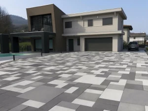 FAVARO1 Реконструированный каменный наружный пол Via veneto