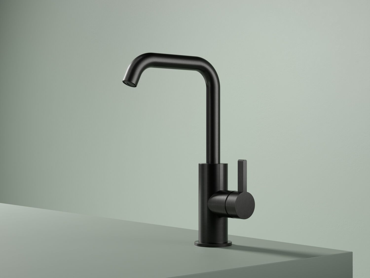 Смеситель для раковины из латуни с регулируемым горлышком Hotbath Ace ARCH-00016713