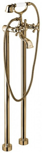 1201128BR Напольный смеситель Deco Classic с ручным душем для ванной, цвет бронза