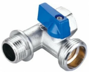 Кран шаровый тройник 1/2х3/4х1/2 106254/01 HLV 106254/01