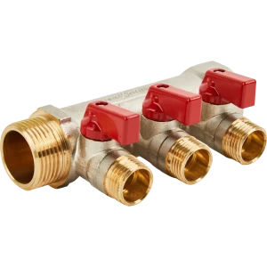 Коллектор Stout на 3 отвода 1"x1/2" 82431627 STLM-2100269