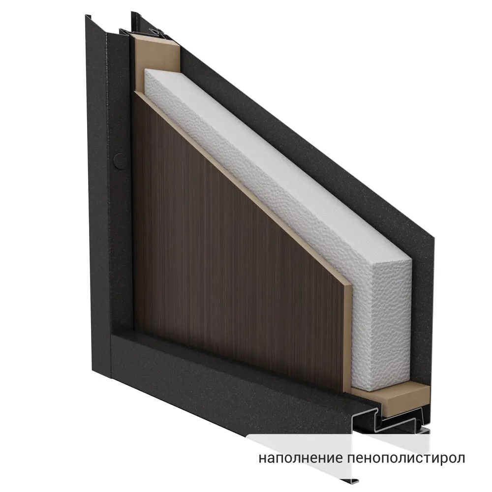 Дверь входная металлическая Ариста 860 мм левая цвет темный TOREX STLM-2093747 - Вид №12