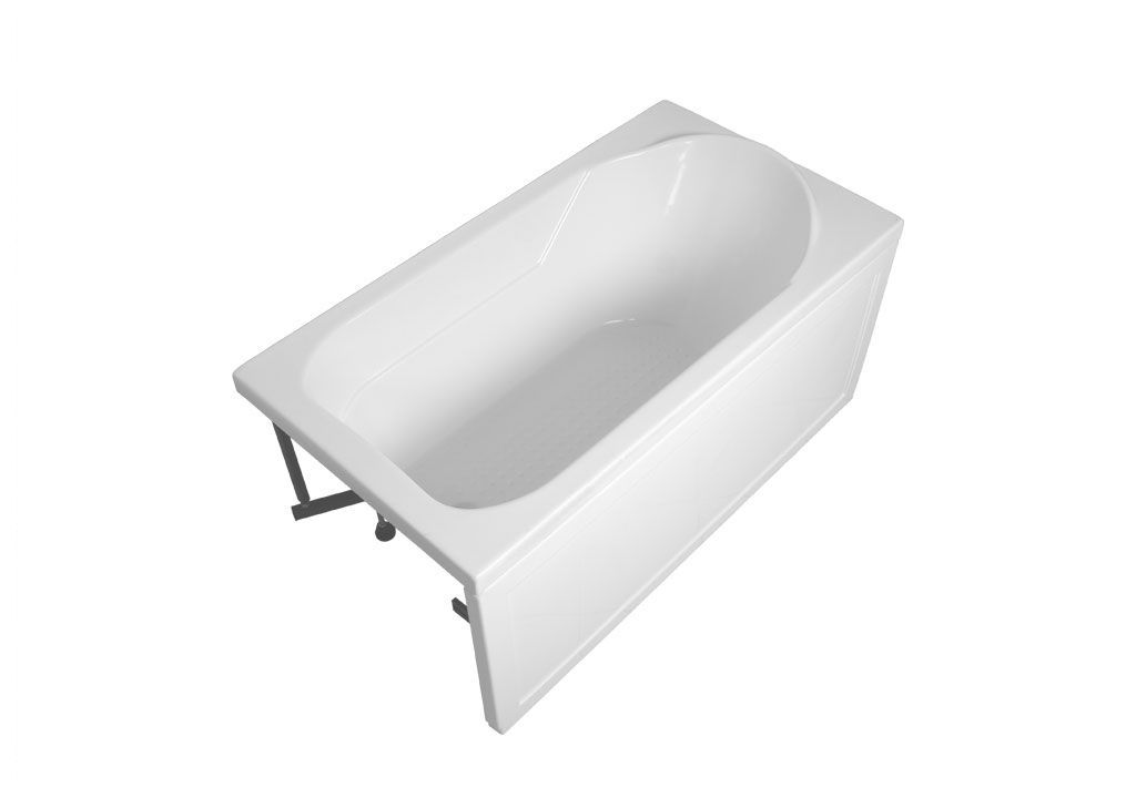 Акриловая ванна Aquanet West 130x70 (+ шторка Aquanet Alfa 4 NF6222-pivot) 0020405100196049 - Вид №3