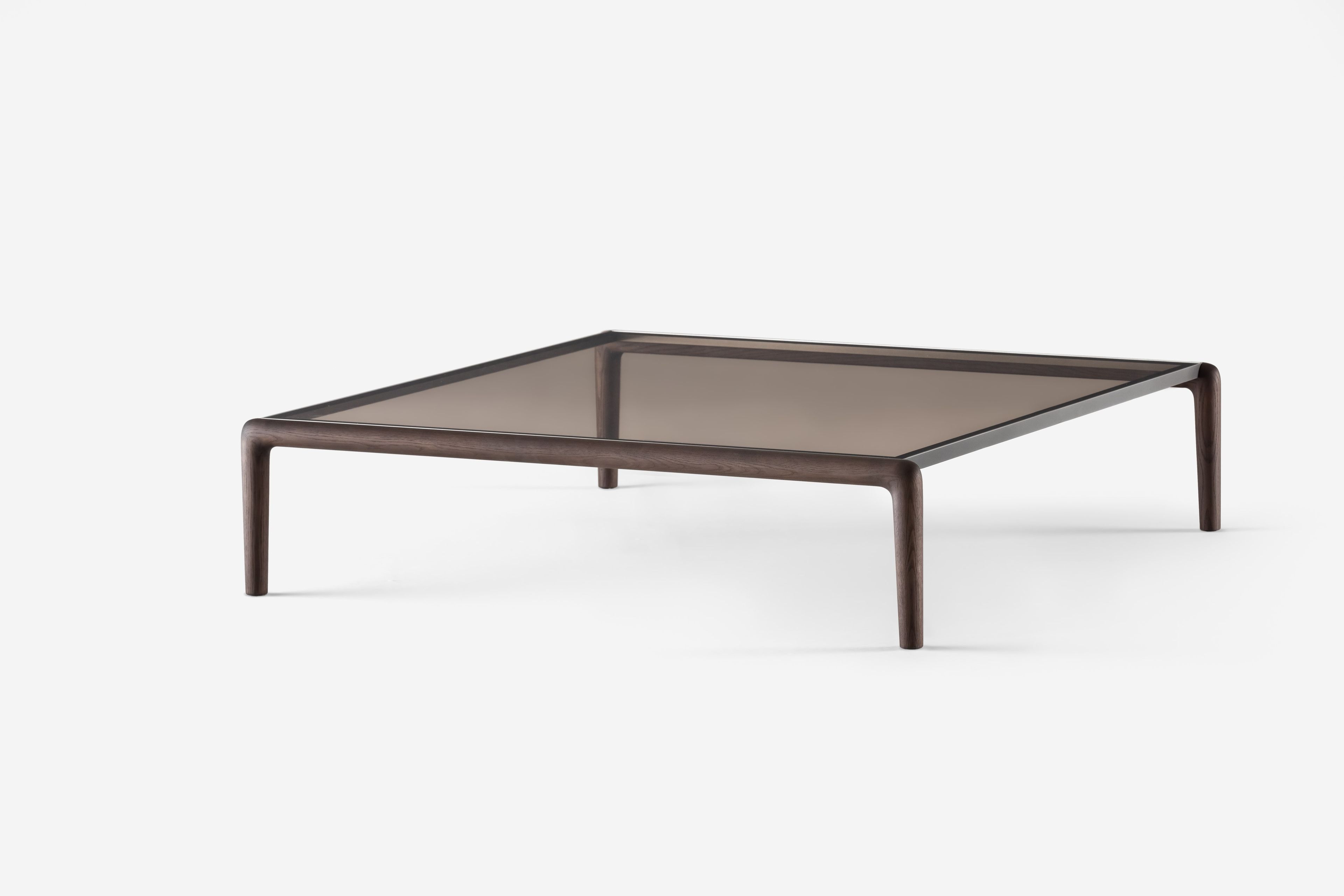 Журнальный столик из дерева и стекла Flou Гауди ARCH-00117658 - Вид №1