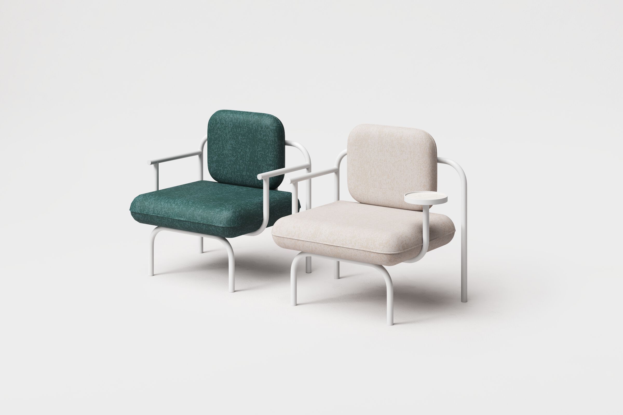 Тканевое садовое кресло с подлокотниками Joyf Havn ARCH-00016115 - Вид №2