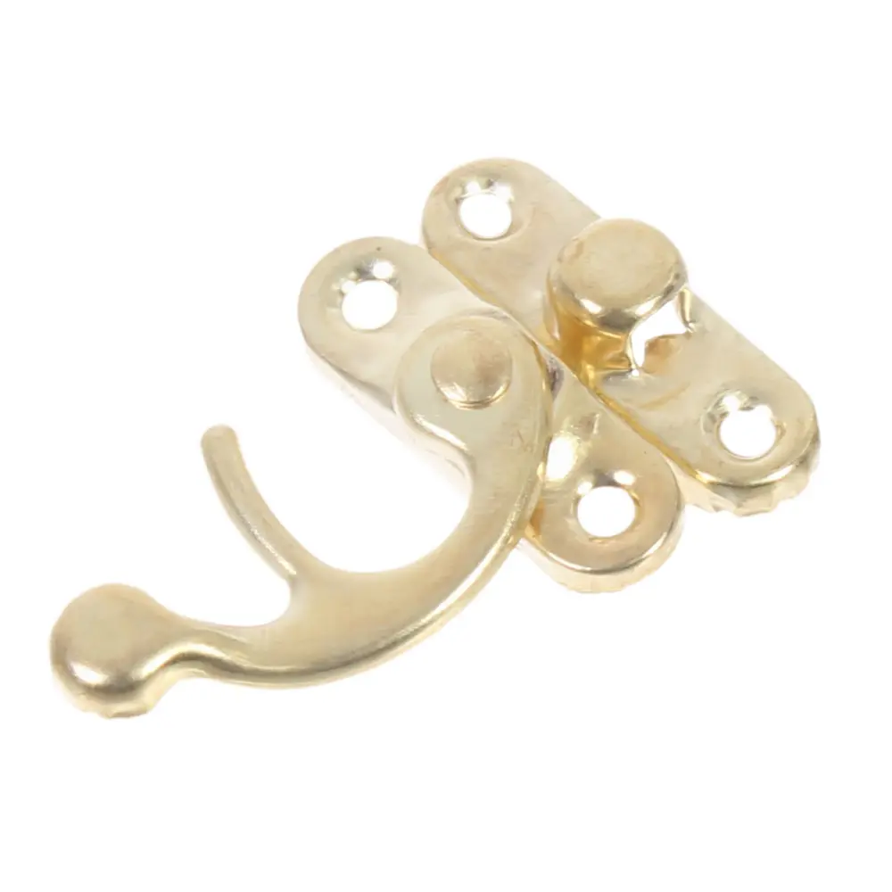 Замок курковой для шкатулок 32х28 мм, цвет золото ЛЕВША STLM-2167101 - Вид №2