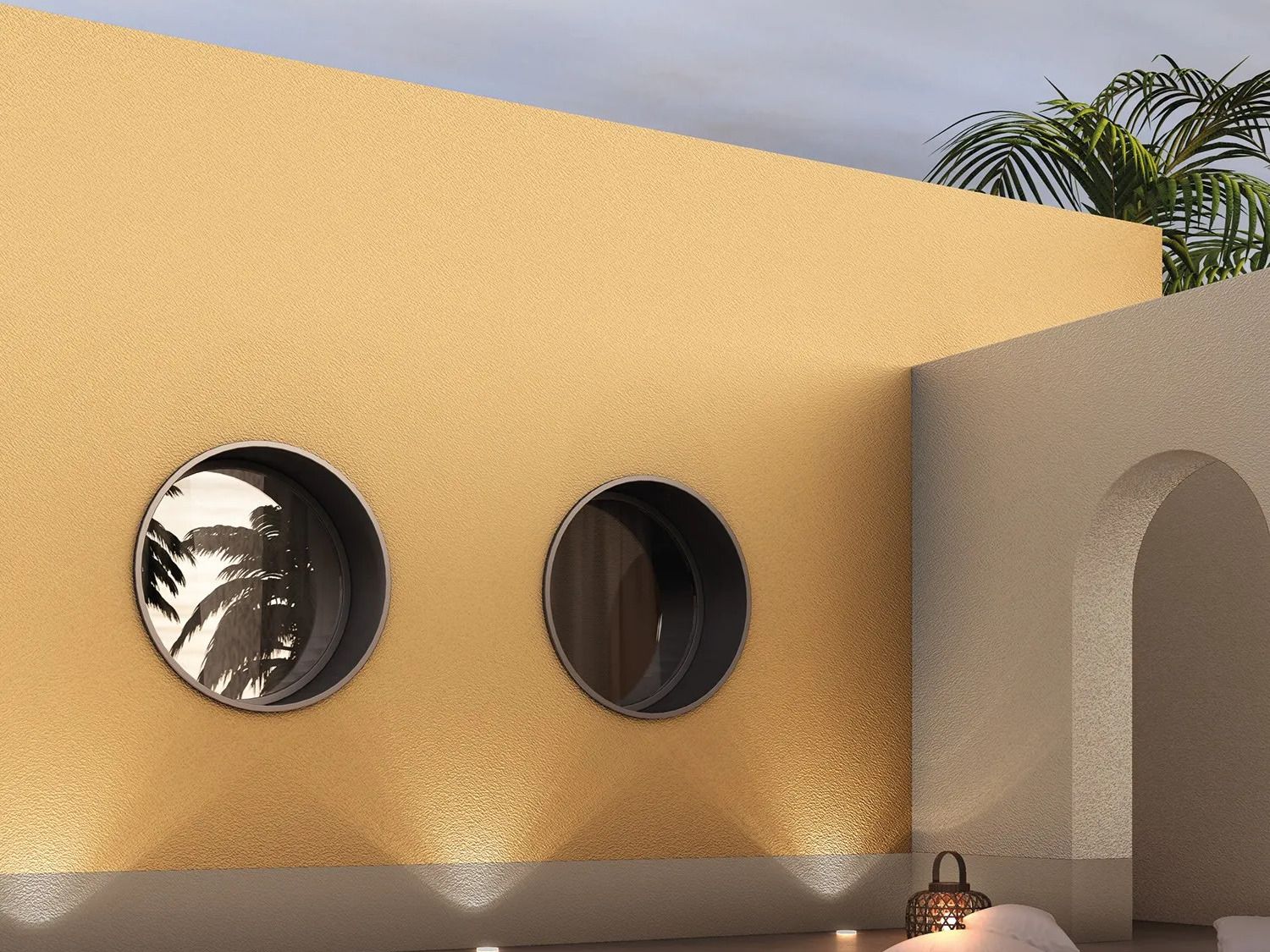 Античный эффект водоотталкивающая декоративная живопись San Marco INTONACHINO MINERALE GRANA MEDIA ARCH-00137058 - Вид №1