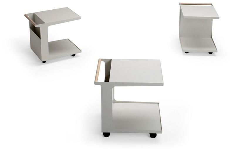 Offecct Прямоугольный журнальный столик на колесиках sun-id-1357705 - Вид №6