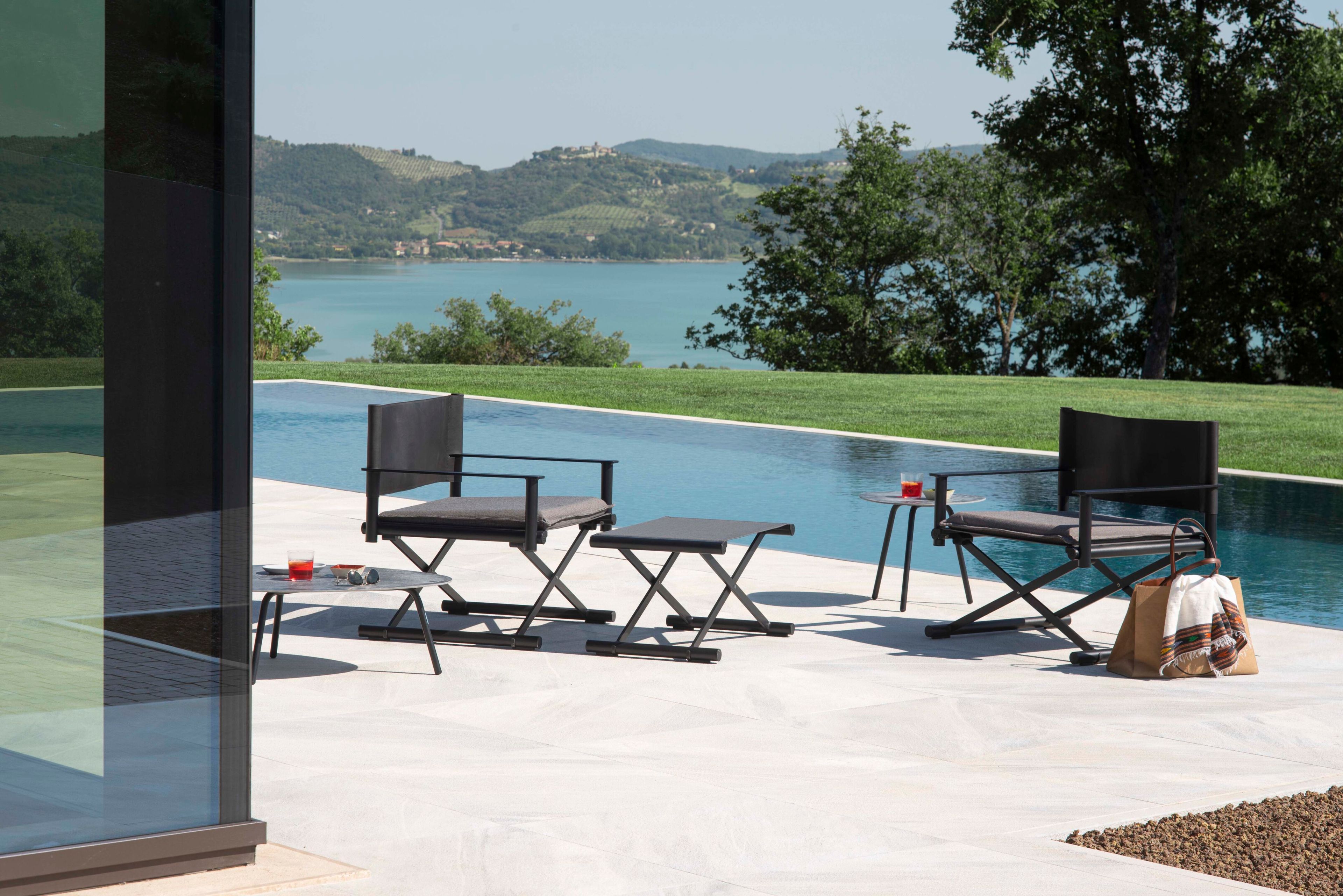 Алюминиевый складной садовый стул с подлокотниками emu Земля ARCH-00071705 - Вид №11