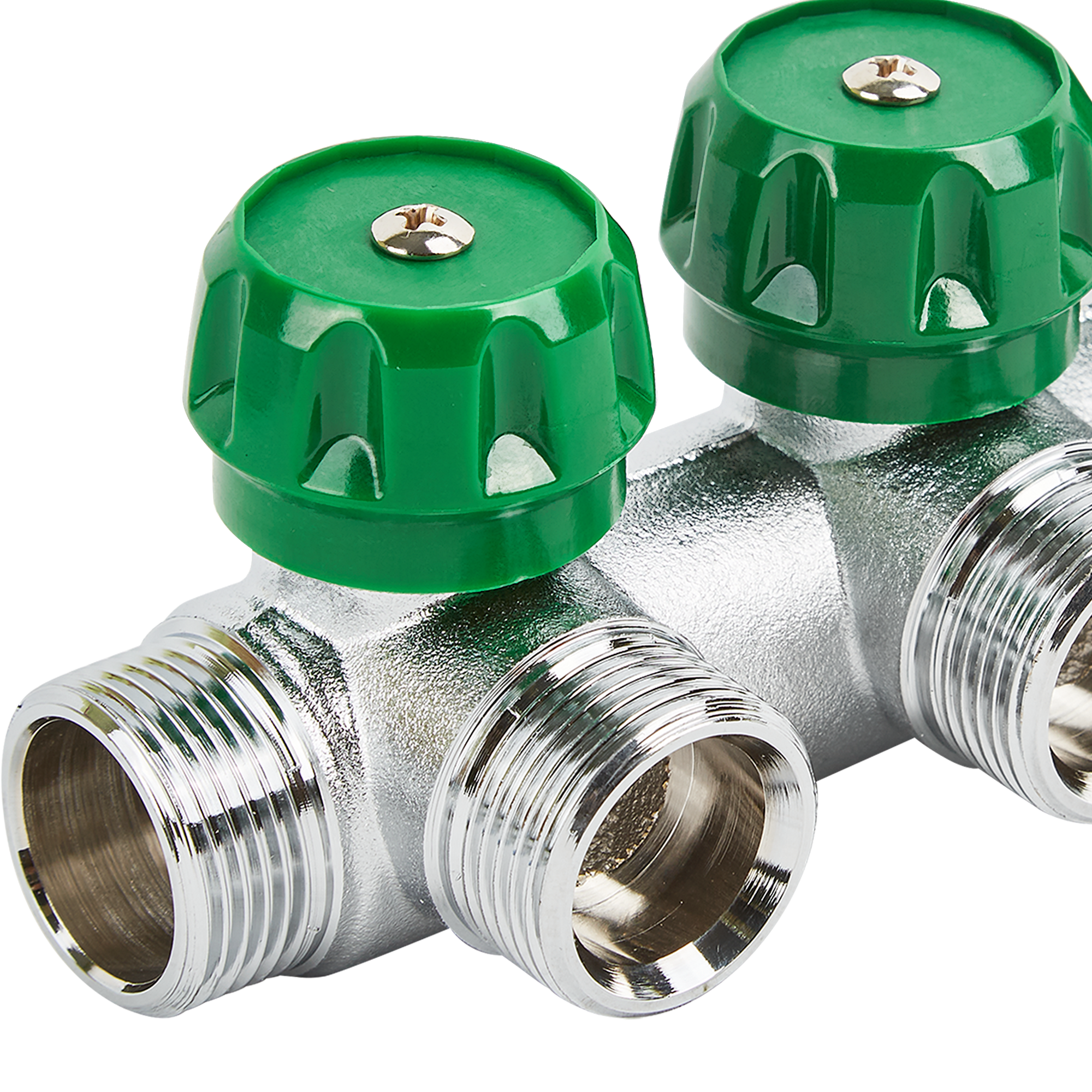 Коллектор регулирующий STOUT 3/4" на 3 отвода для систем отопления 84868375 STLM-0056530 - Вид №1