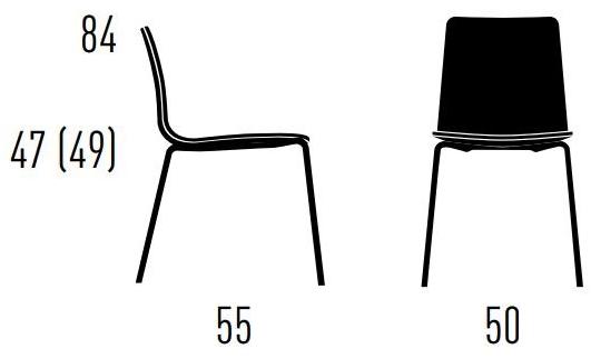 KFF Стул с мягкой подкладкой Maverick sun-id-1468600 - Вид №1