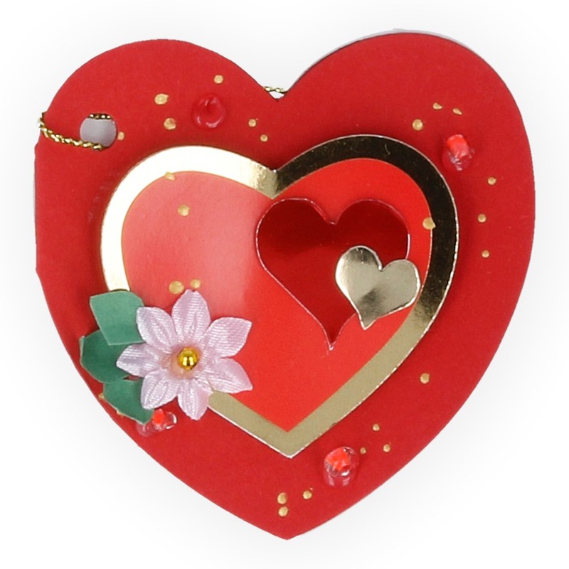 10.2 Открытка-мини ручной работы Валентинка Dream Design 