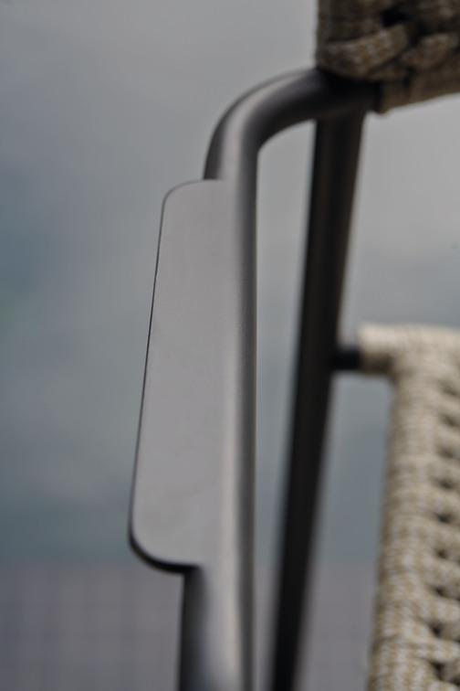 Стул лава веревка 11мм бронза Manutti Echo MNST585 - Вид №9