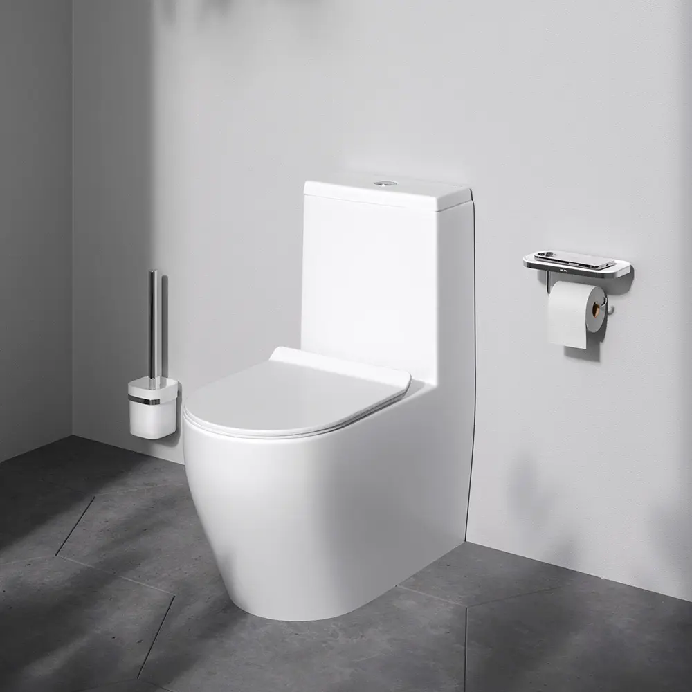 Унитаз-моноблок AM.PM Pride с безободковым дизайном 89413034 STLM-1571373 - Вид №7