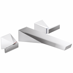 T3543LF-WL Накладка для смесителя для ванной комнаты с двумя ручками Delta Faucet Trillian Хром