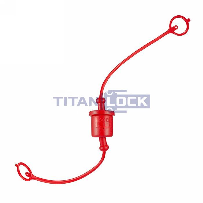 1/2in, заглушка для БРС серии B, ISO 7241-B, гибкий пластик TL4B-DP TITAN LOCK 