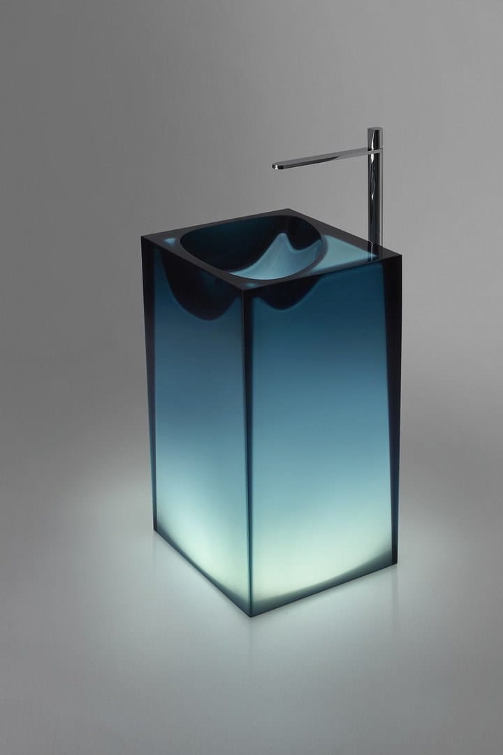 Отдельно стоящая раковина из Cristalmood® Antoniolupi ASTRO ARCH-00068302 - Вид №6