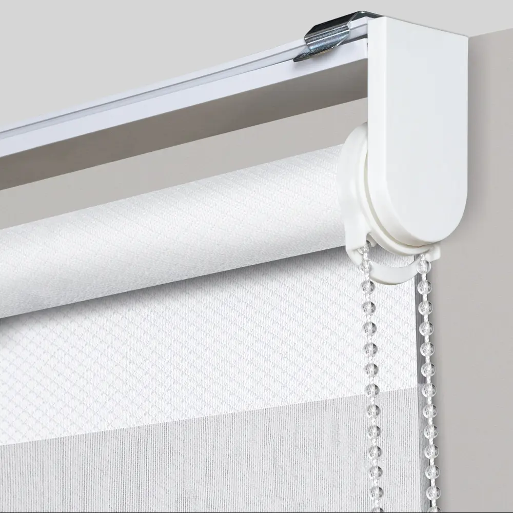 Штора рулонная день-ночь Сиберия 180x175 см белая MIAMOZA Промо 2025 STLM-2105751 - Вид №1