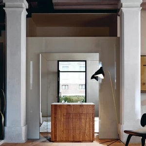 Комбинация ванной комнаты T08 в отделке Full 100 Milltek / 10 Noce Americano MILLDUE TOUCH