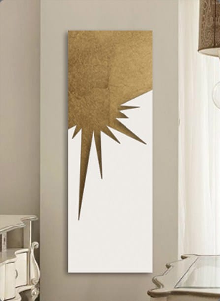 Алюминиевый полотенцесушитель Termo Design двойная пластина-сусальное золото ARCH-00136883 - Вид №27