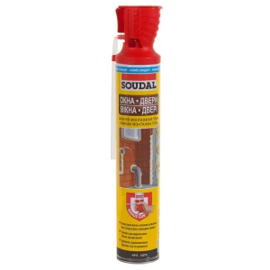 Пена монтажная бытовая Soudal Genius Gun 45 зимняя 750 мл